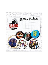 Big Bang Theory - Ansteck-Buttons Icons