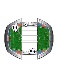 Biglietti d'invito per festa di calcio 8 pezzi
