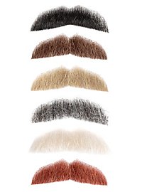 Bigote Detective Con Pelo Natural