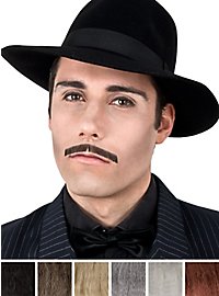 Bigote Gánster Con Pelo Natural