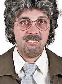 Bigote Investigador Con Pelo Natural