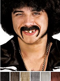 Bigote Macker Con Pelo Natural