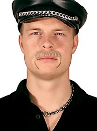 Bigote Macker Con Pelo Natural