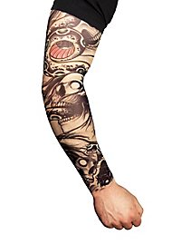 Biker Tattoo Skin Ærme