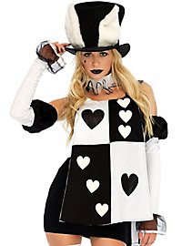 Black and white rabbit costume