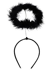 Black angel halo