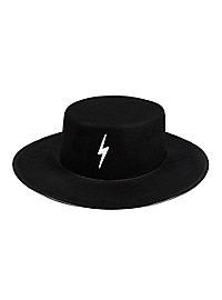 Black bandit western hat