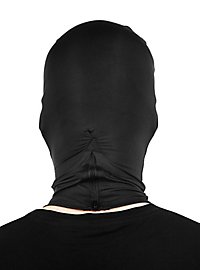 Black fabric full face mask
