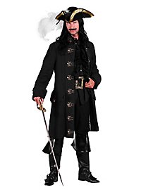 Black pirate coat