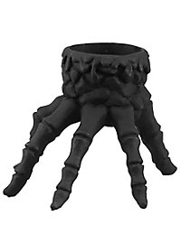 Black Skeleton Hand Candle Holder