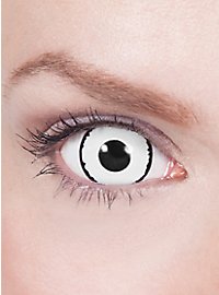 Black & White Mini Sclera Contact Lenses