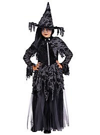 Black witch kids costume