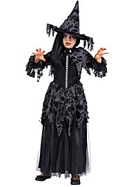 Black witch kids costume
