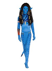 Blaue Stammeskriegerin Kostüm für Mädchen