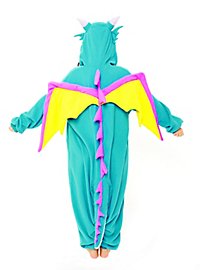 Blauer Drache Kigurumi Kostüm