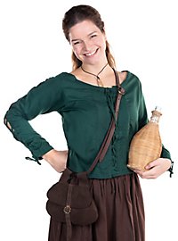 Blouse médiévale à lacets - Madeleine