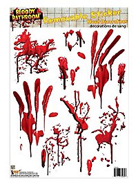 Blutbad Fliesen-Sticker Halloween Deko