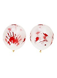 Blutige Luftballons 8 Stück