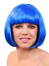 Bob hairdo wig blue