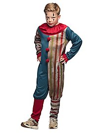 Böser Jahrmarktsclown Kostüm für Kinder