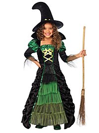 Bog witch costume for children