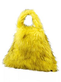 Bolso De Peluche Amarillo