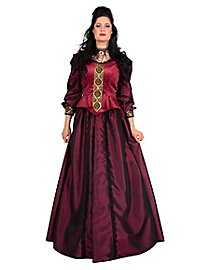 Bordeaux Red Castle Lady Costume