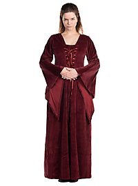 Bordeauxrotes Vampirkleid