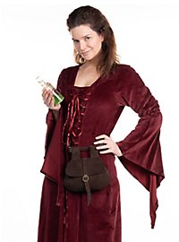 Bordeauxrotes Vampirkleid