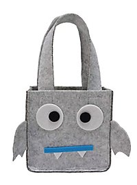 Borsa di Halloween per dolcetto o scherzetto con pipistrello
