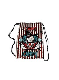 Borsa in tessuto per Halloween - Clown Candy