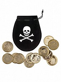 Borsellino con monete d'oro