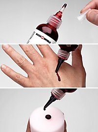 Botella De Sangre Artificial Con Punta Dosificadora 30 ml / 50 ml / 100 ml