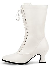 Botines Clásicos Blancos