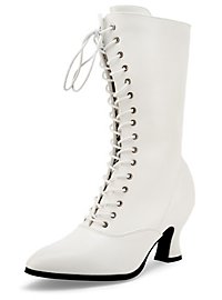 Botines Clásicos Blancos