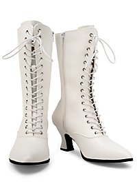Botines Clásicos Blancos