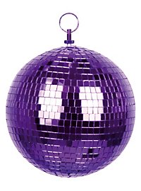 Boule disco violette