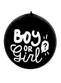 Boy or Girl confettiballon roze