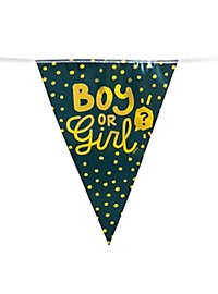 Boy or Girl Wimpelkette 6 Meter