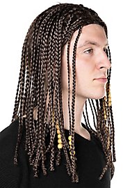 Braids avec perles - Perruque de coiffure tressée