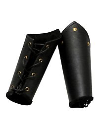 Brazaletes De Cuero - Hadubrand Negro