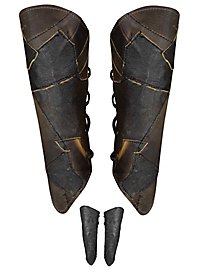 Brazaletes De Cuero Suave - Cazador