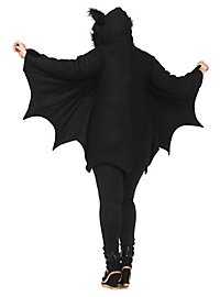 Brisk Bat Plus Size Hoodie Dress