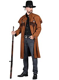 Brown western coat for men