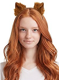 Brunt rævkostume-sæt