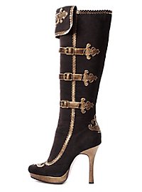 Buckled boots noble lady