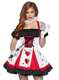Burlesque Hjerterdronning Kostume