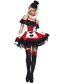 Burlesque Hjerterdronning Kostume