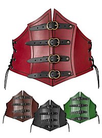 Bustier de flibustière noir