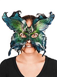 Butterfly mask blue